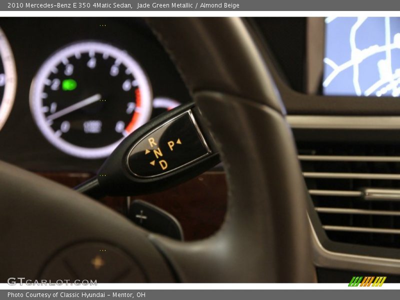 Jade Green Metallic / Almond Beige 2010 Mercedes-Benz E 350 4Matic Sedan