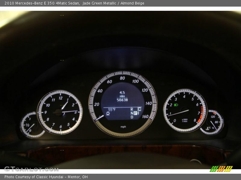  2010 E 350 4Matic Sedan 350 4Matic Sedan Gauges