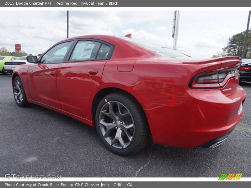 Redline Red Tri-Coat Pearl / Black 2015 Dodge Charger R/T