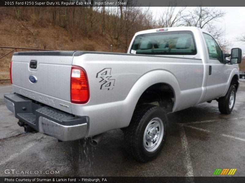 Ingot Silver / Steel 2015 Ford F250 Super Duty XL Regular Cab 4x4