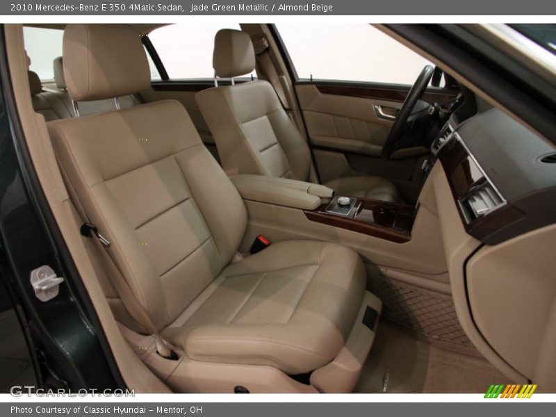 Front Seat of 2010 E 350 4Matic Sedan