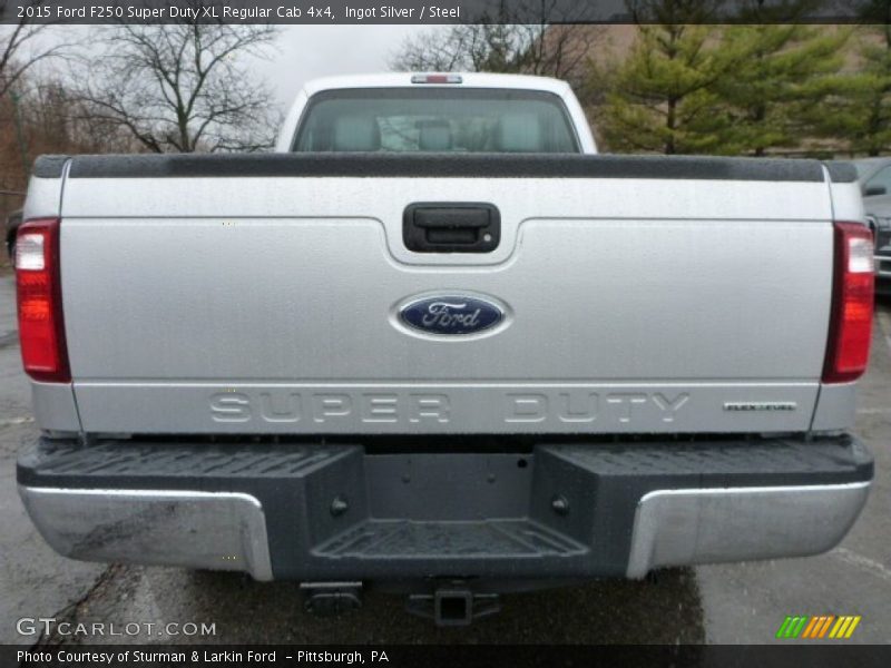 Ingot Silver / Steel 2015 Ford F250 Super Duty XL Regular Cab 4x4