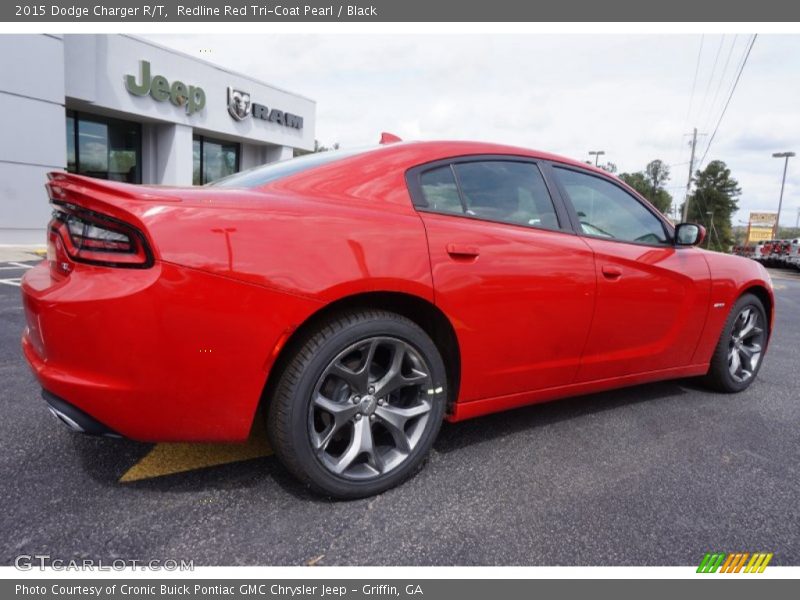 Redline Red Tri-Coat Pearl / Black 2015 Dodge Charger R/T