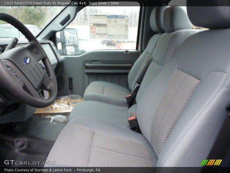 Ingot Silver / Steel 2015 Ford F250 Super Duty XL Regular Cab 4x4