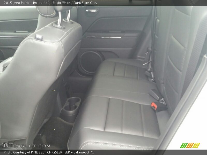 Bright White / Dark Slate Gray 2015 Jeep Patriot Limited 4x4