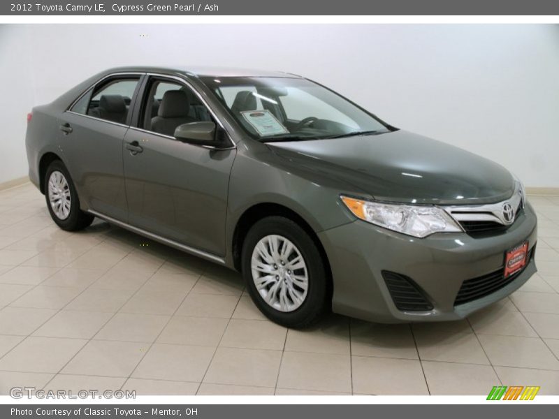 Cypress Green Pearl / Ash 2012 Toyota Camry LE