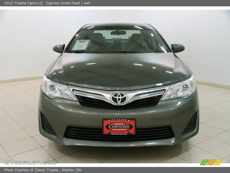 Cypress Green Pearl / Ash 2012 Toyota Camry LE