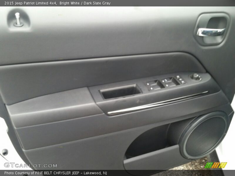 Bright White / Dark Slate Gray 2015 Jeep Patriot Limited 4x4