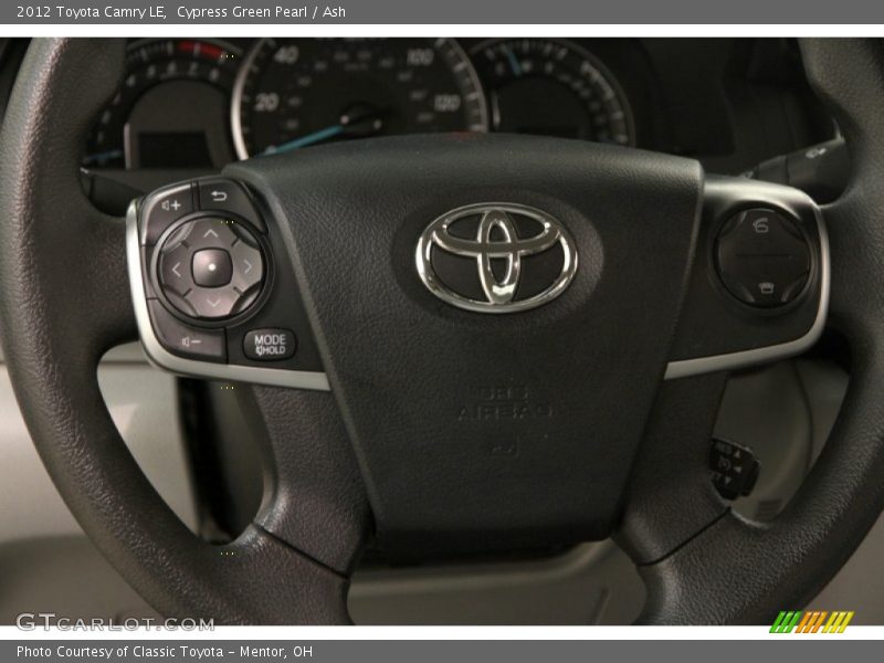 Cypress Green Pearl / Ash 2012 Toyota Camry LE