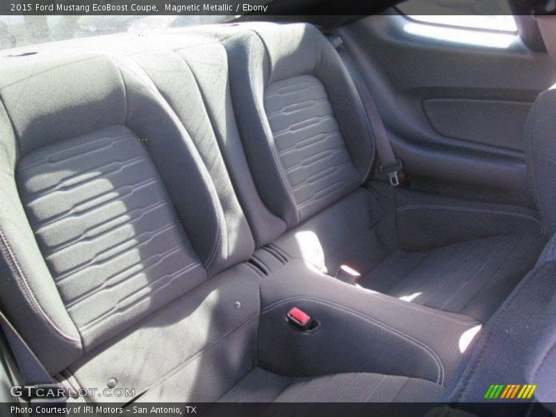 Magnetic Metallic / Ebony 2015 Ford Mustang EcoBoost Coupe