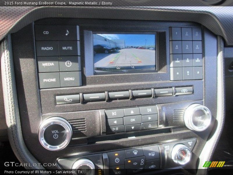 Magnetic Metallic / Ebony 2015 Ford Mustang EcoBoost Coupe
