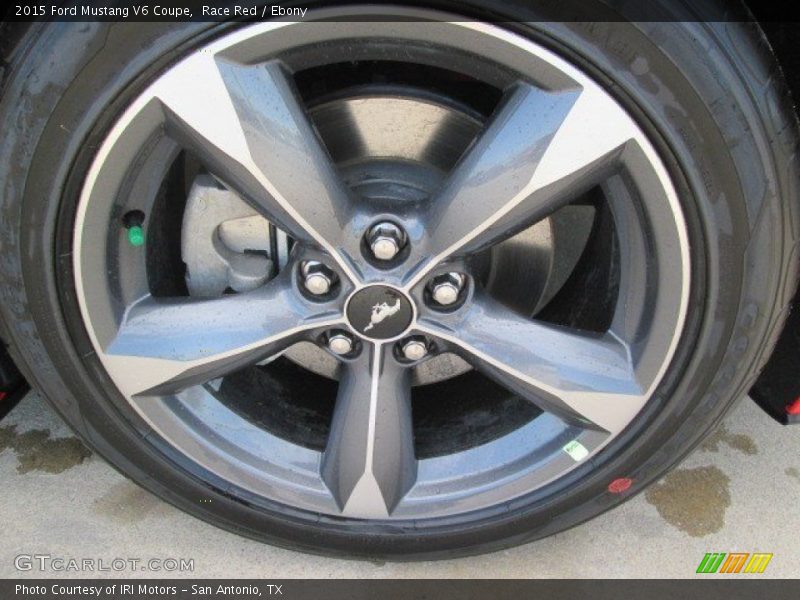 Race Red / Ebony 2015 Ford Mustang V6 Coupe