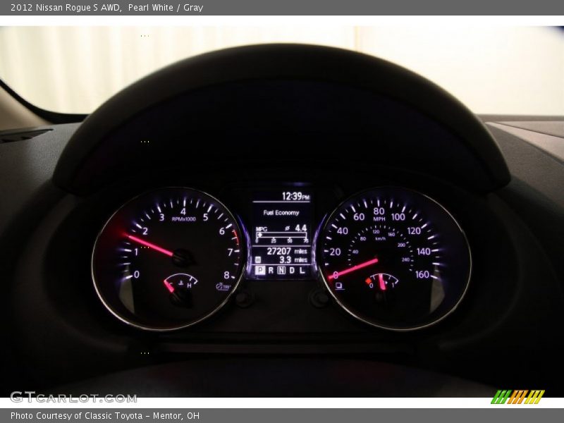  2012 Rogue S AWD S AWD Gauges