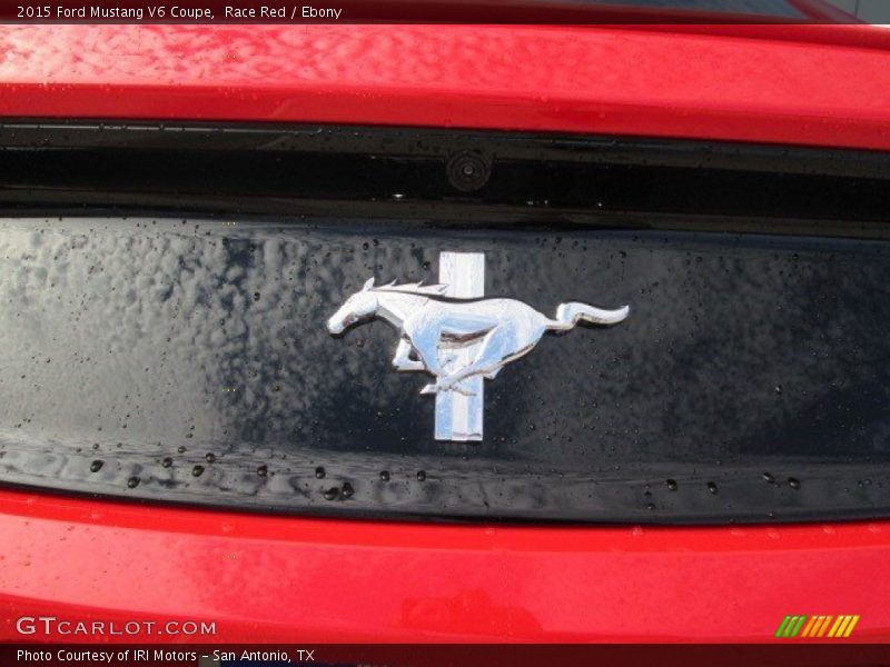 Race Red / Ebony 2015 Ford Mustang V6 Coupe