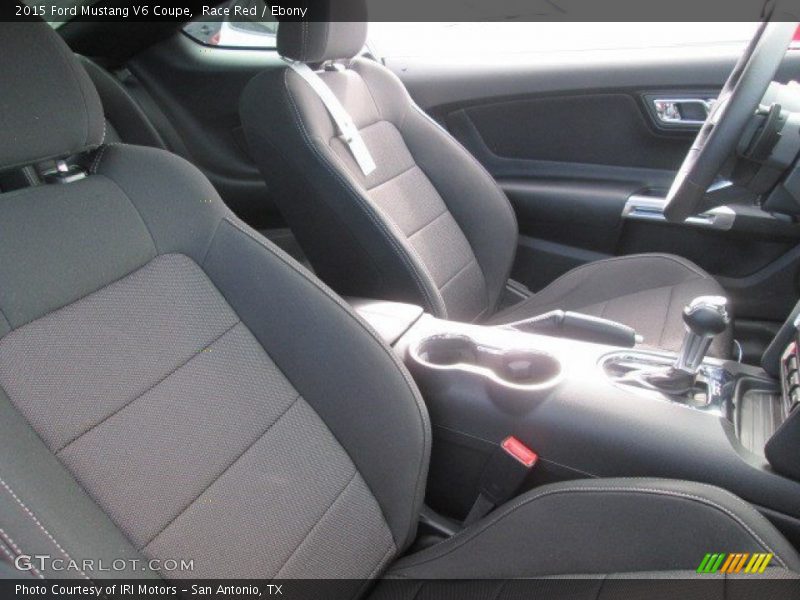 Race Red / Ebony 2015 Ford Mustang V6 Coupe