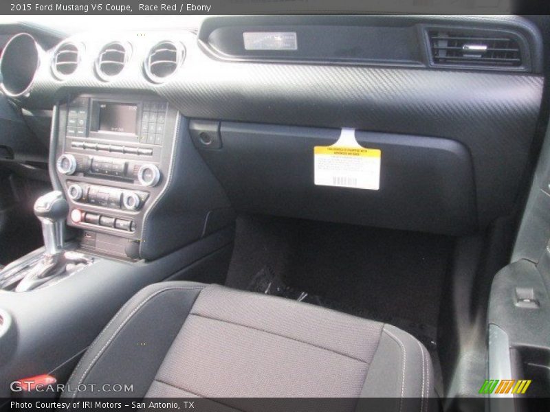 Race Red / Ebony 2015 Ford Mustang V6 Coupe