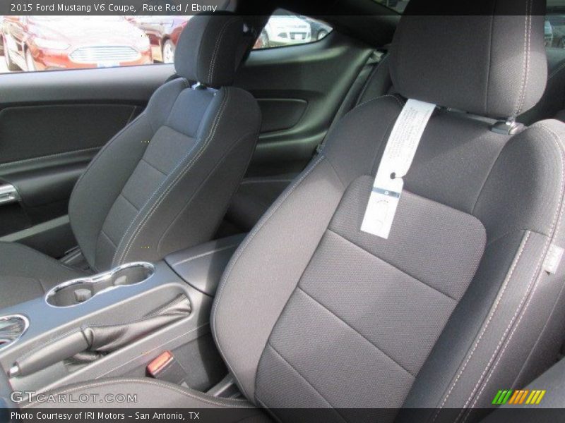 Race Red / Ebony 2015 Ford Mustang V6 Coupe