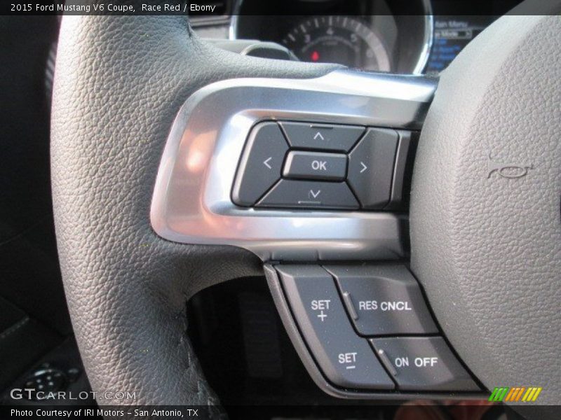 Race Red / Ebony 2015 Ford Mustang V6 Coupe