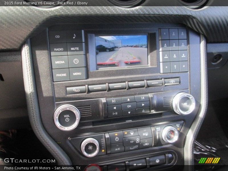 Race Red / Ebony 2015 Ford Mustang V6 Coupe
