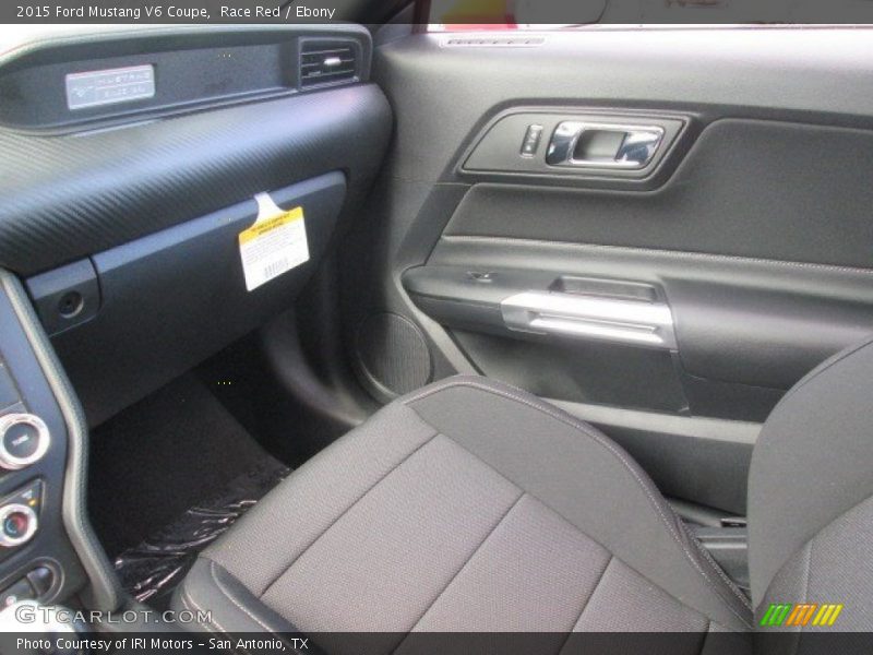Race Red / Ebony 2015 Ford Mustang V6 Coupe