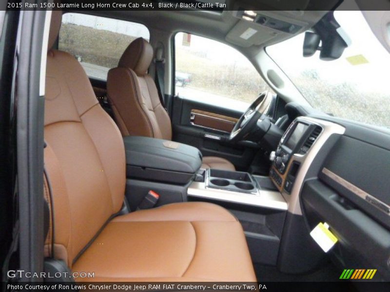 Front Seat of 2015 1500 Laramie Long Horn Crew Cab 4x4
