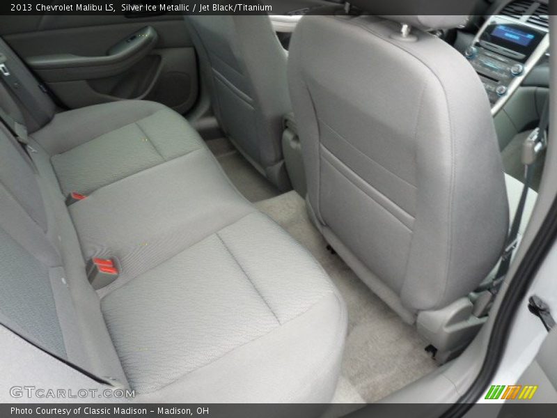Silver Ice Metallic / Jet Black/Titanium 2013 Chevrolet Malibu LS
