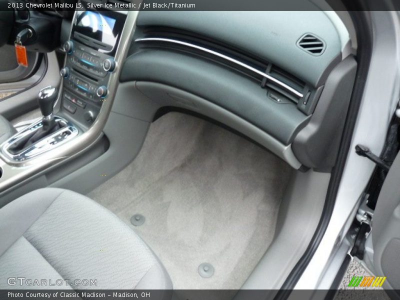 Silver Ice Metallic / Jet Black/Titanium 2013 Chevrolet Malibu LS