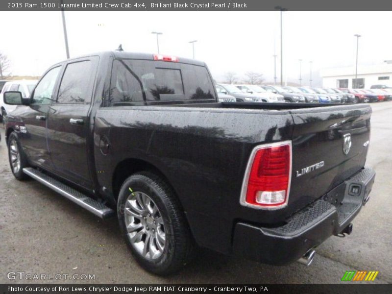  2015 1500 Laramie Limited Crew Cab 4x4 Brilliant Black Crystal Pearl