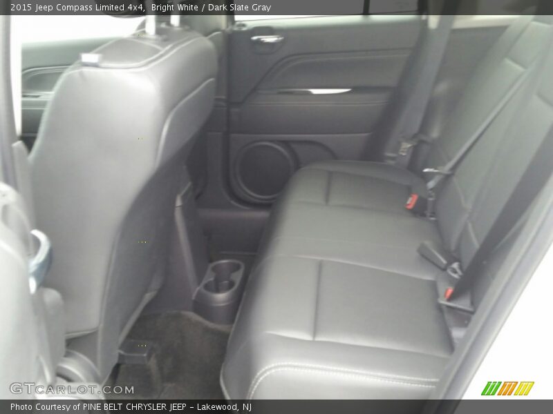 Bright White / Dark Slate Gray 2015 Jeep Compass Limited 4x4