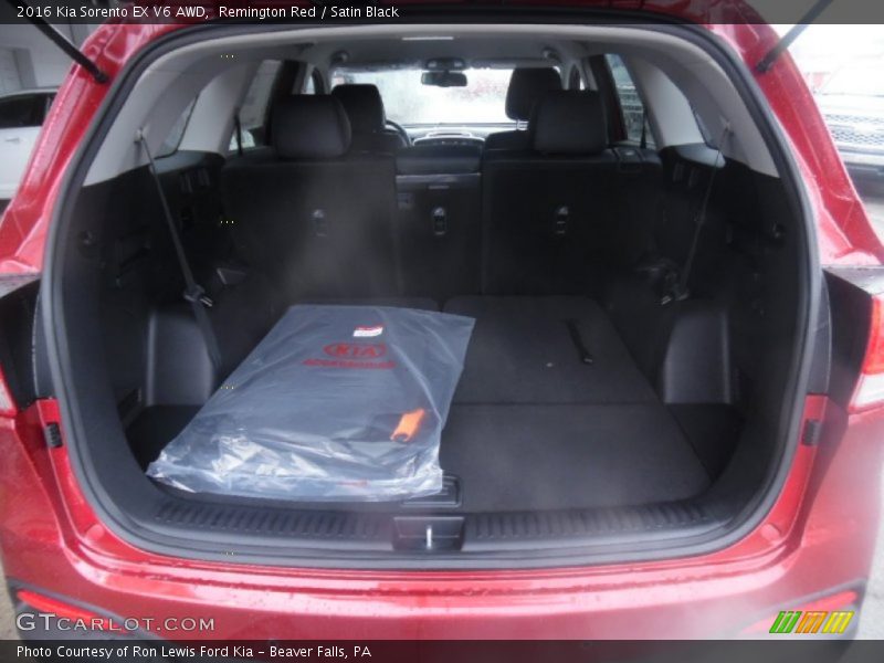 Remington Red / Satin Black 2016 Kia Sorento EX V6 AWD