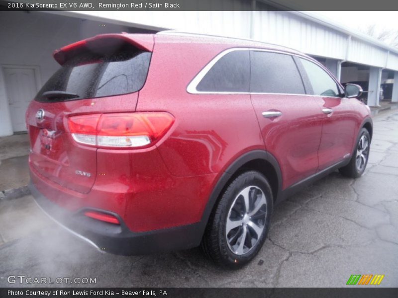Remington Red / Satin Black 2016 Kia Sorento EX V6 AWD