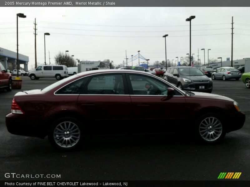 Merlot Metallic / Shale 2005 Mercury Montego Premier AWD