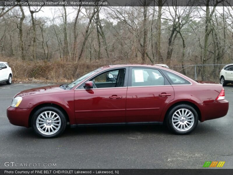  2005 Montego Premier AWD Merlot Metallic