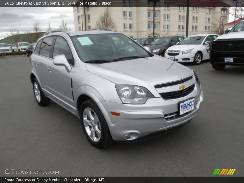 Silver Ice Metallic / Black 2015 Chevrolet Captiva Sport LTZ