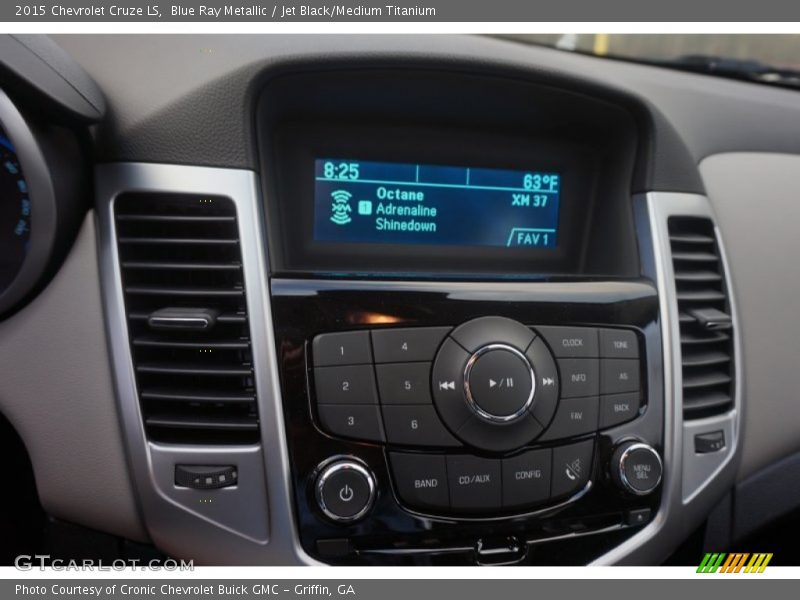 Blue Ray Metallic / Jet Black/Medium Titanium 2015 Chevrolet Cruze LS
