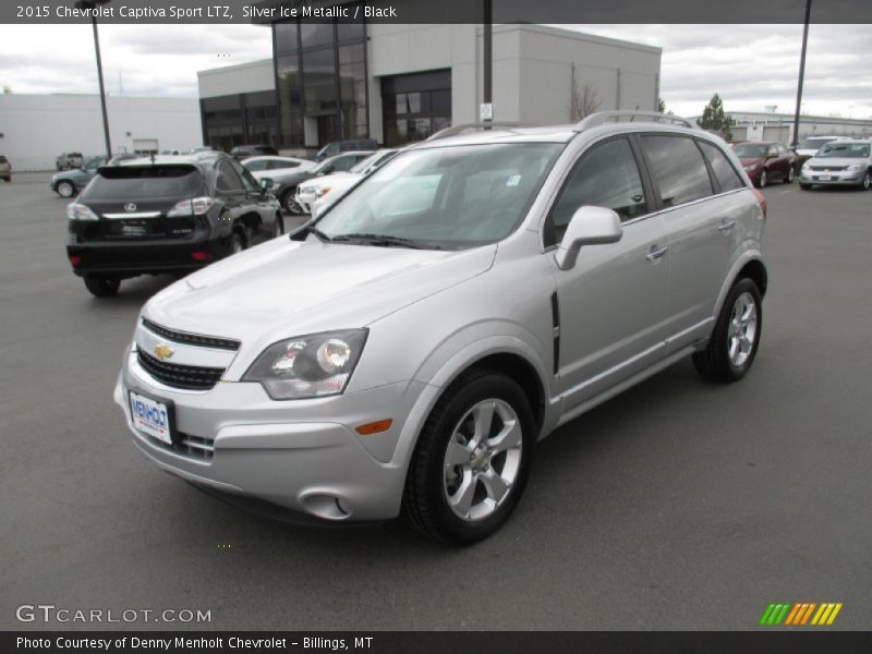 Silver Ice Metallic / Black 2015 Chevrolet Captiva Sport LTZ