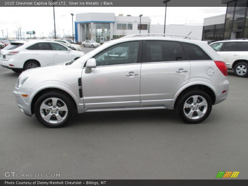 Silver Ice Metallic / Black 2015 Chevrolet Captiva Sport LTZ