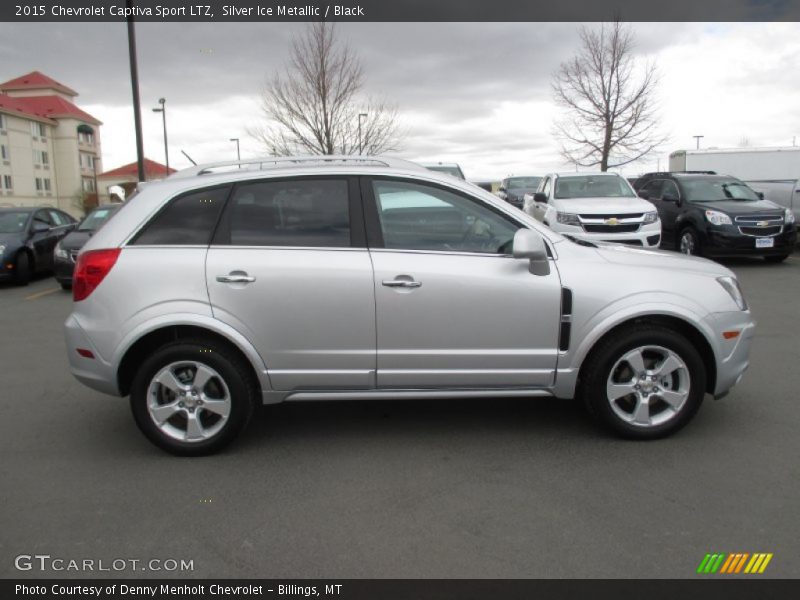 Silver Ice Metallic / Black 2015 Chevrolet Captiva Sport LTZ