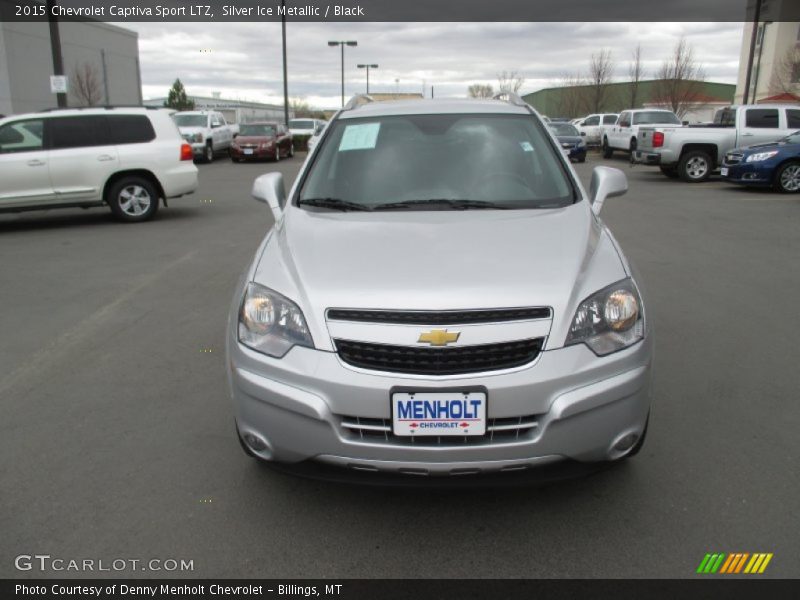 Silver Ice Metallic / Black 2015 Chevrolet Captiva Sport LTZ