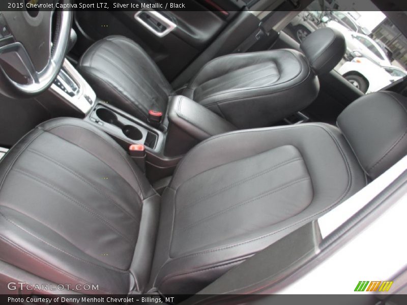 Front Seat of 2015 Captiva Sport LTZ