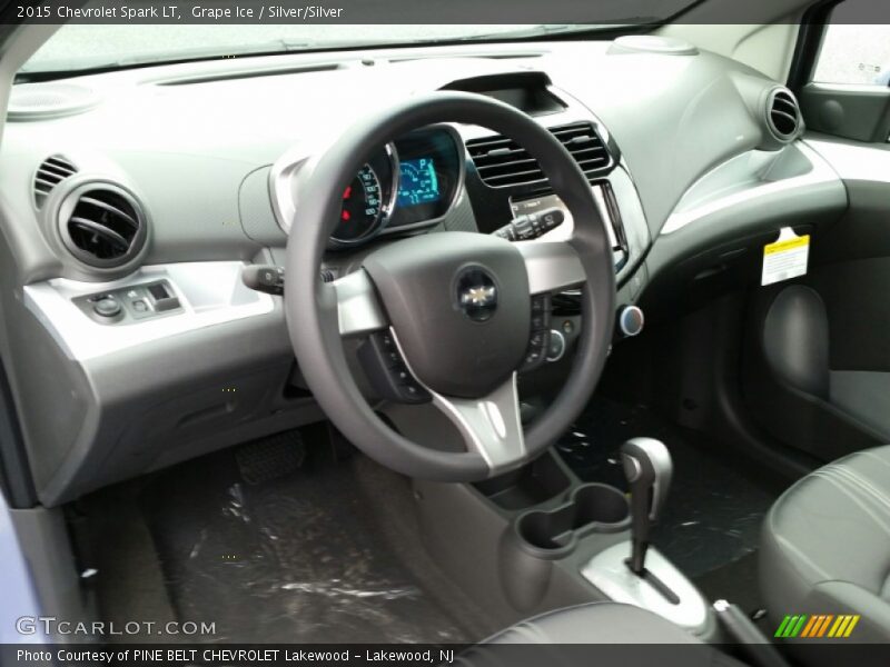 Grape Ice / Silver/Silver 2015 Chevrolet Spark LT