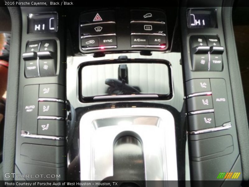 Controls of 2016 Cayenne 