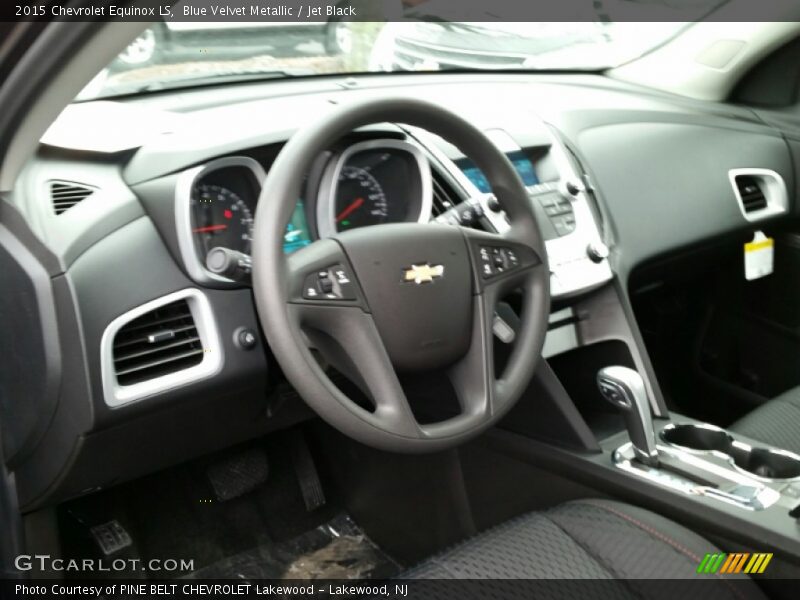 Blue Velvet Metallic / Jet Black 2015 Chevrolet Equinox LS