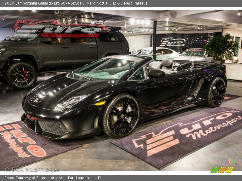 Nero Noctis (Black) / Nero Perseus 2010 Lamborghini Gallardo LP560-4 Spyder