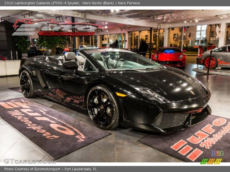 Nero Noctis (Black) / Nero Perseus 2010 Lamborghini Gallardo LP560-4 Spyder