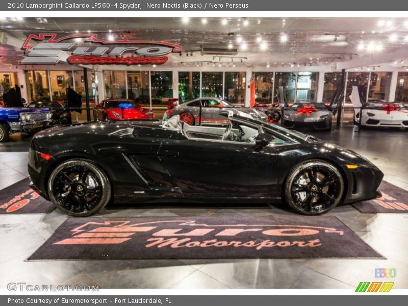 Nero Noctis (Black) / Nero Perseus 2010 Lamborghini Gallardo LP560-4 Spyder