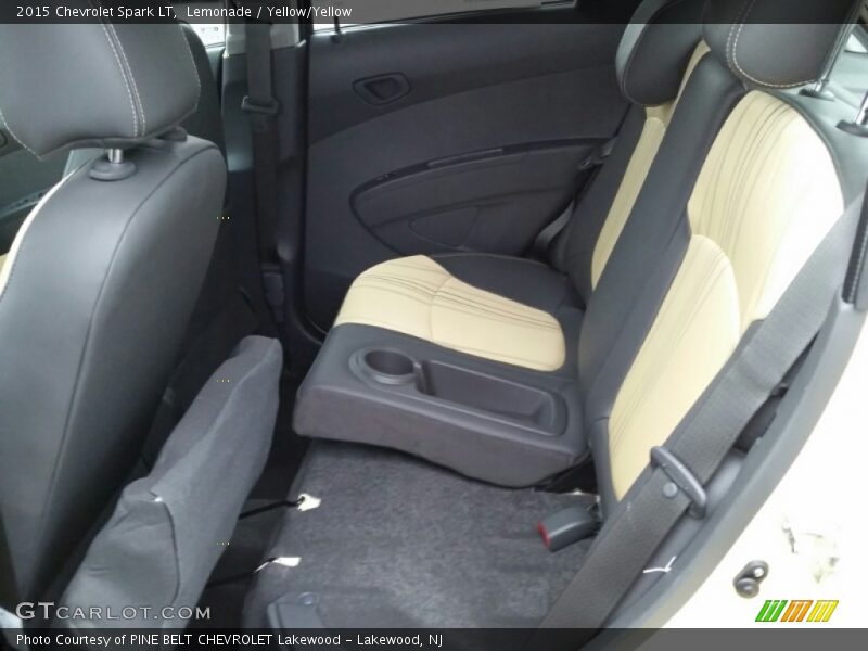 Rear Seat of 2015 Spark LT