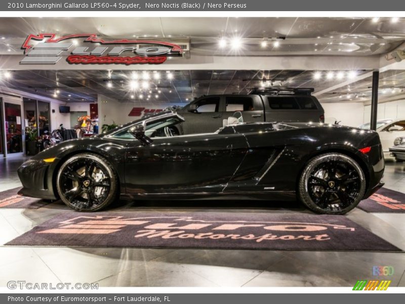 Nero Noctis (Black) / Nero Perseus 2010 Lamborghini Gallardo LP560-4 Spyder