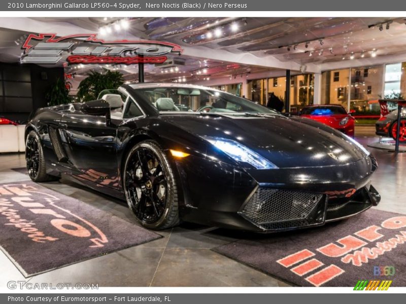 Nero Noctis (Black) / Nero Perseus 2010 Lamborghini Gallardo LP560-4 Spyder
