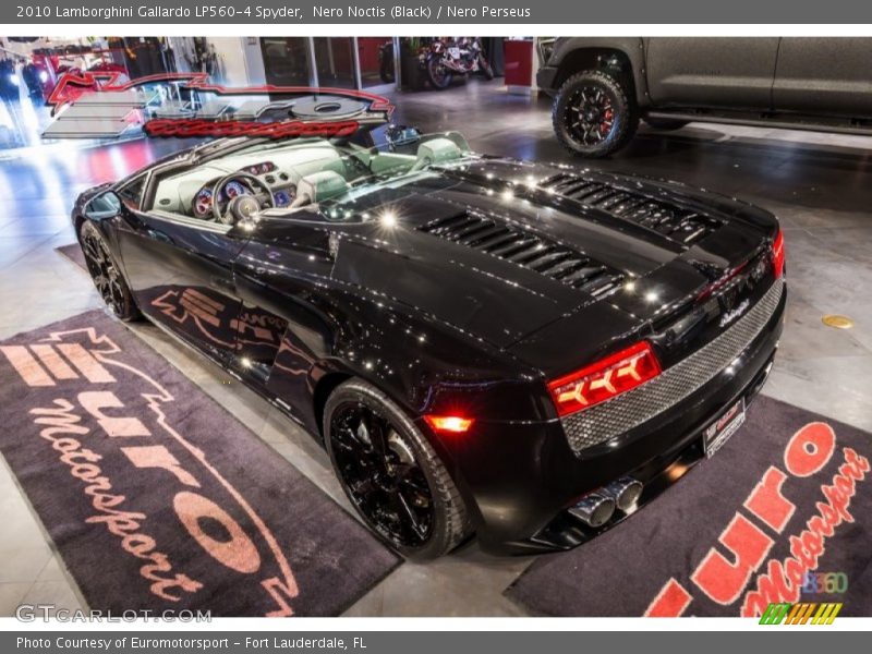 Nero Noctis (Black) / Nero Perseus 2010 Lamborghini Gallardo LP560-4 Spyder